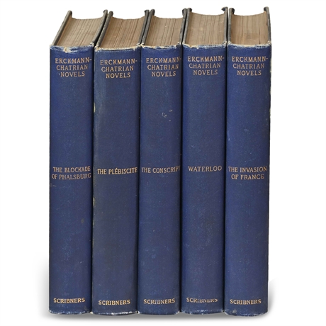 The Erckmann-Chatrian novels, 5 Volumes