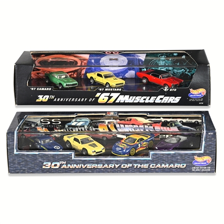 Hot Wheels Collectibles 1997 — 30th Anniversary Camaro & ’67 Muscle Cars Sets