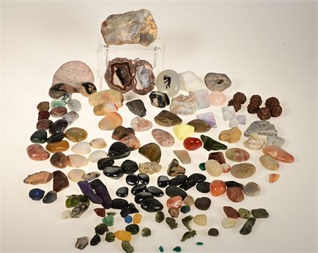 120 + Pieces Rocks and Minerals