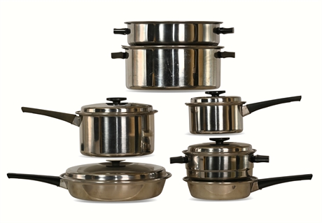 Vintage Stainless Steel Cookware