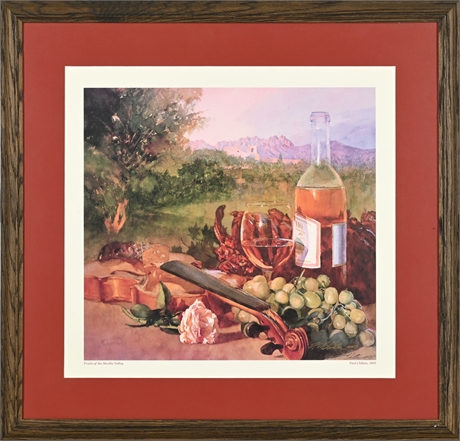 Fred Chilton "Fruits of The Mesilla Valley" Signed Print