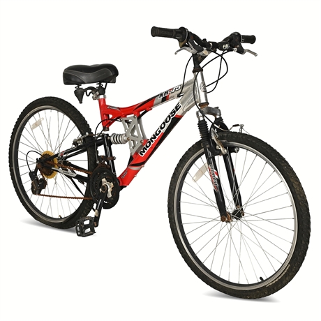 Mongoose XR-75 Dual Suspension 21-Speed 26" Mountain Bike