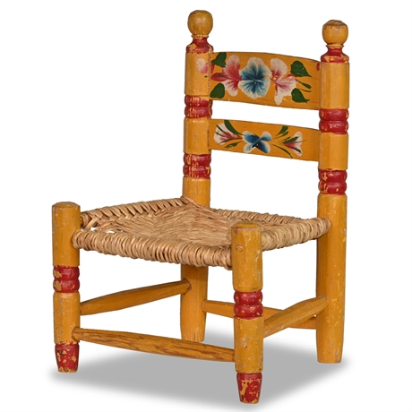 Vintage Mexican Child's Chair