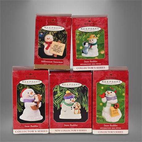 Hallmark Keepsake Snow Buddies + Ornaments