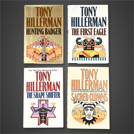 Tony Hillerman First Edition Lot (4)
