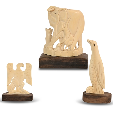 Carved Animals