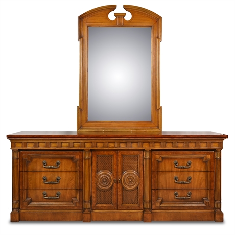 Mid-Century Thomasville Dresser & Mirror