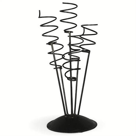 Mid-Century Whimsical Iron Umbrella Stand or Wine Rack