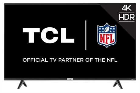 TCL 50" CLASS 4-SERIES 4K UHD HDR LED SMART ROKU TV