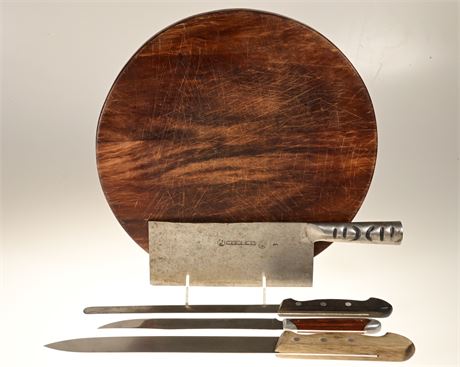 Cutlery and Cutting Board