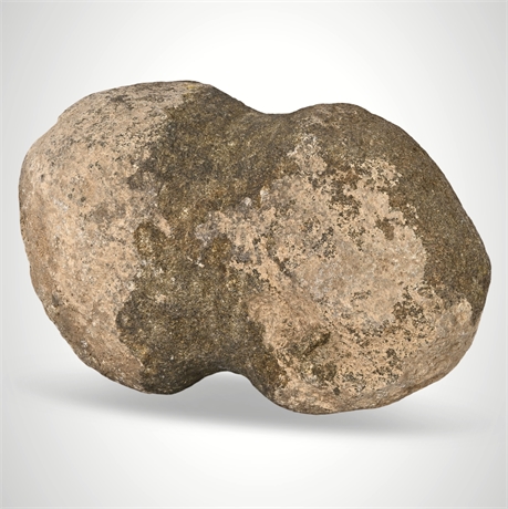 Prehistoric Hammerstone / Pounding Stone, “Burch” Collection