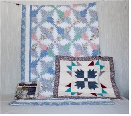 American Collection Quilt & 2 Pillow Shams