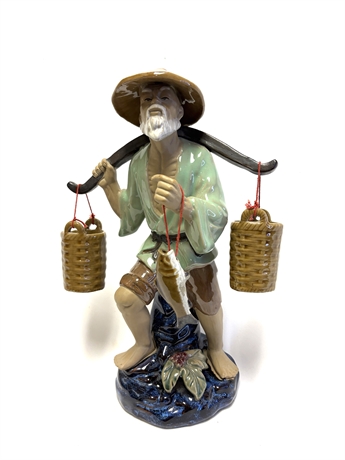 Antique Ceramic Man