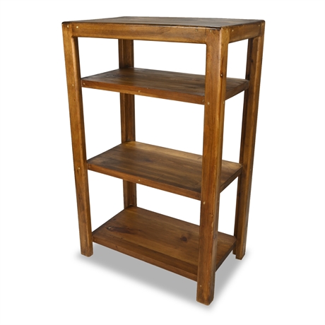 Solid Wood Open Bookcase