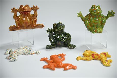 Vintage Ceramic Frogs