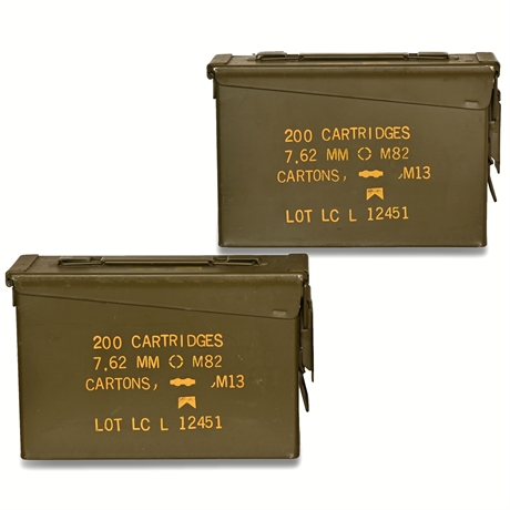 Vintage Ammunition Boxes