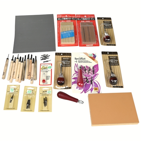 Carving and Printmaking Tools