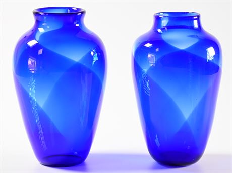 Bettina Foothorap Cobalt Blue Vases
