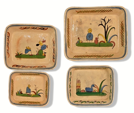 Vintage Tlaquepaque Nesting Dishes