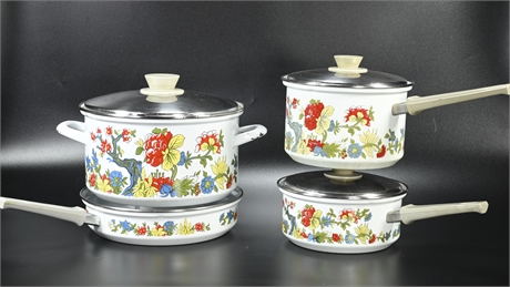 Vintage Enamel Cookware