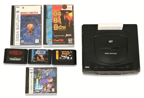 Sega Genesis & Sega CP Saturn & Games