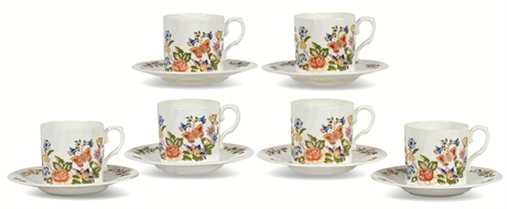 Aynsley 'Cottage Garden' Demitasse Set