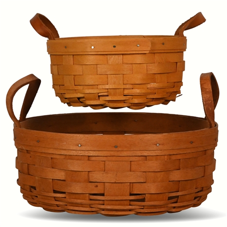 Pair Longaberger Baskets