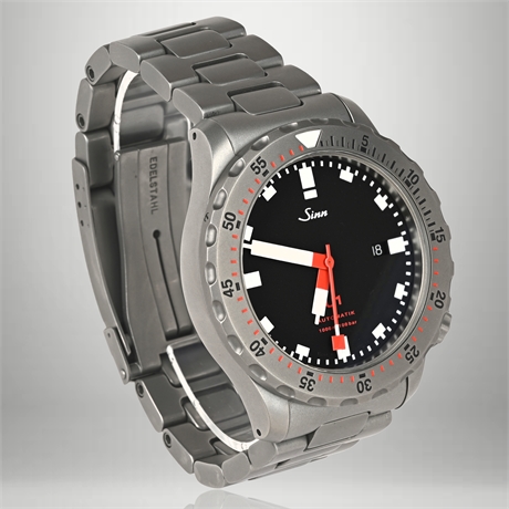 Sinn U1 Automatic Dive Watch Ref. 10101.20600 – 1000m Steel, Full Set