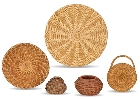 Pine Needle Baskets