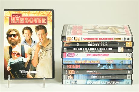 Action and Comedy DVDs