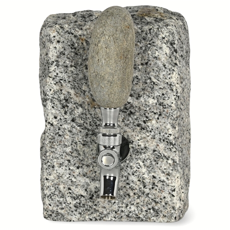 Stone Drink Dispenser by Funky Rock Designs