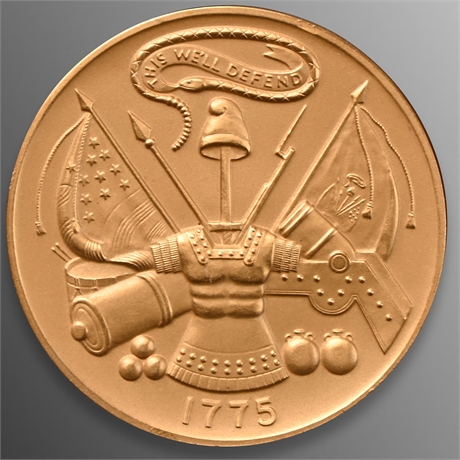 United States Army Bicentennial Bronze Medal