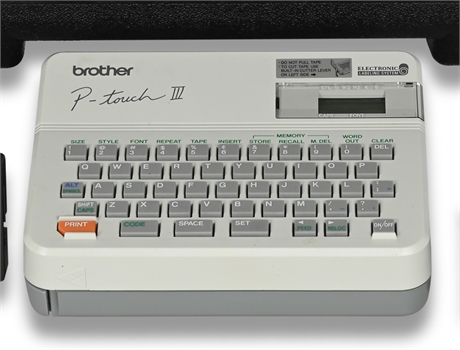 Brother P-Touch III Electronic Labeling System