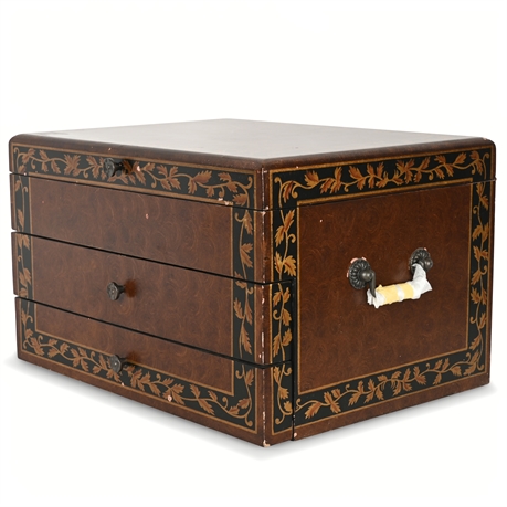 Flatware Chest with Tarnish Resistant Lining