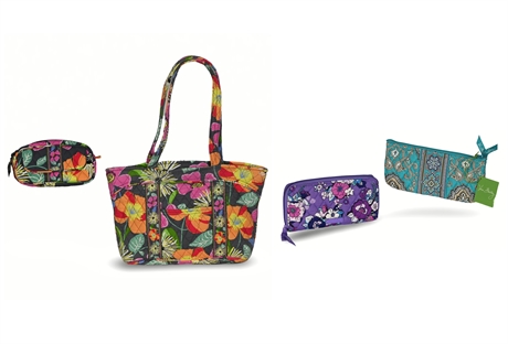 Vera Bradley Bag & Accessory Set - Mixed Patterns