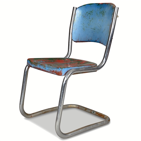 Vintage Cantilever School Chair