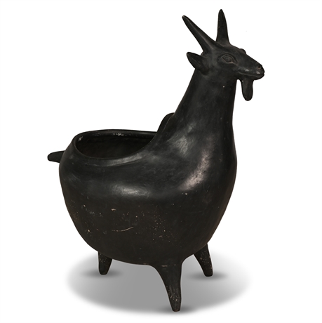 Heron Martinez Style Goat Planter