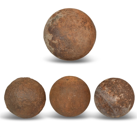 Found Cannon Balls