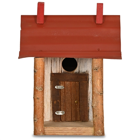 Handcrafted Norman Herbst Birdhouse