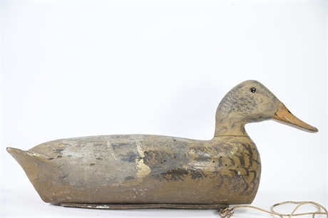 Antique Bert Graves Mallard Decoy Duck