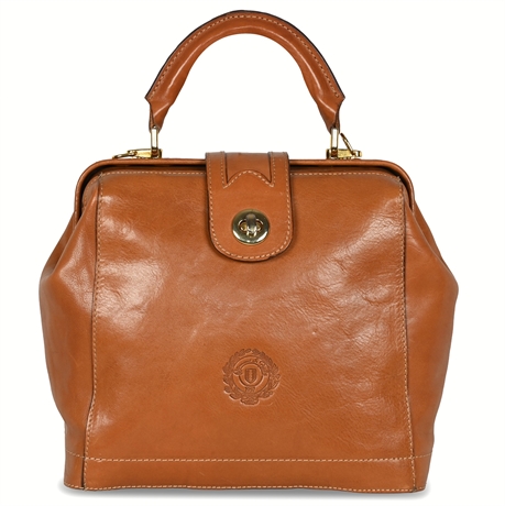 Romano di Paolo Leather Top Handle Purse