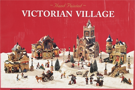 Members Mark Victorian Village Holiday Collection 2006