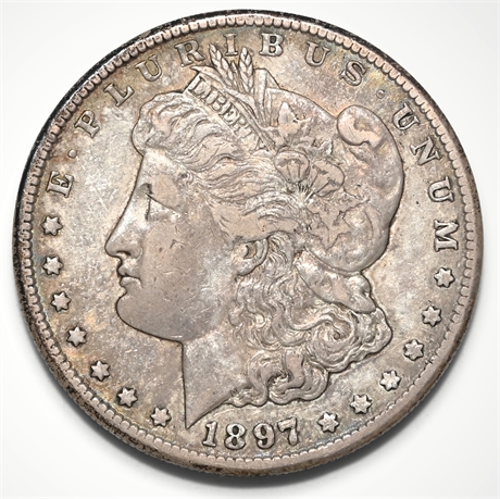 1897 Morgan Silver Dollar