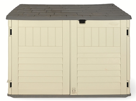 Suncast Storage Shed – Spacious and Secure Outdoor Storage Solution