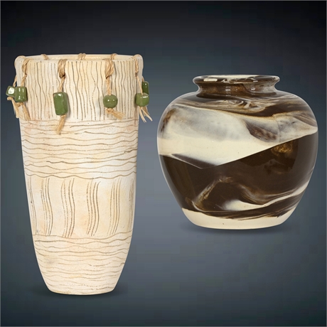 Pair Decorative Vases