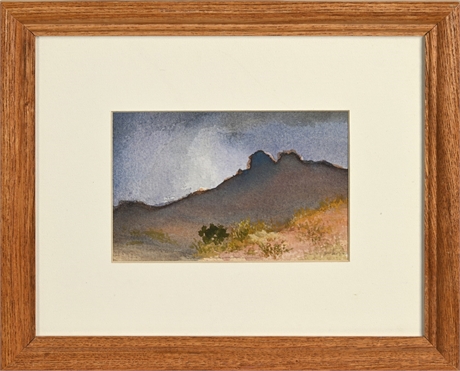 Original Watercolor Landscape