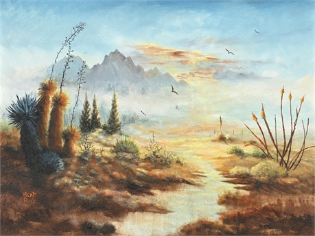 Bert Raab 'Enchantment' Original Painting