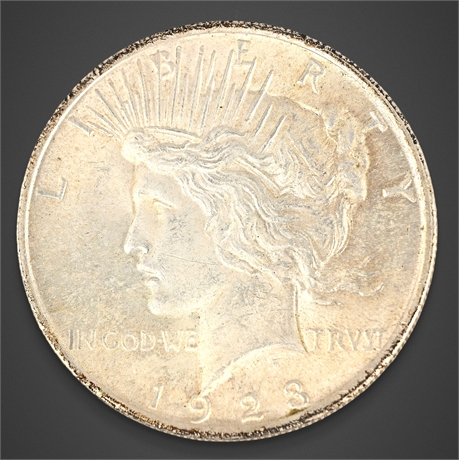 1923 Peace Silver Dollar – Philadelphia Mint – .900 Silver