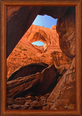 Mike Groves 'Double Arches' Photograph