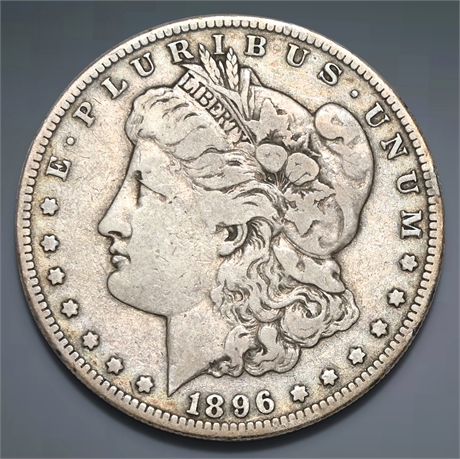 1896-S Morgan Silver Dollar – San Francisco Mint